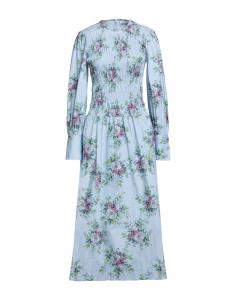 Платье миди Ganni, светло-голубой