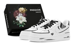 Мужские кроссовки для скейтбординга Nike Air Force 1, Black