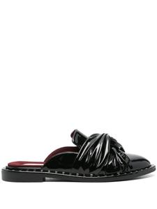 Stella McCartney мюли Falabella Twisted Alter-Mat, черный