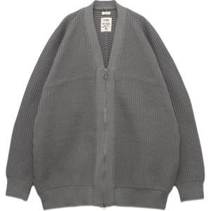 Флисовая кардиган с молнией FW25 5G, унисекс Nanamica, серый