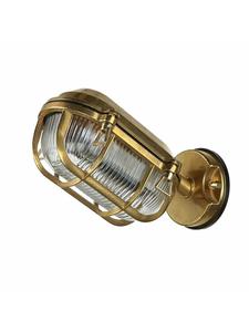 Уличный настенный светильник (Ш)13 х (В)15,5 см, латунь  Licht-Erlebnisse, Messing