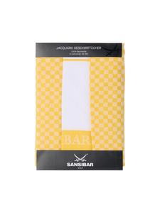 Sansibar Набор из 3 предметов: набор кухонных полотенец желтого цвета