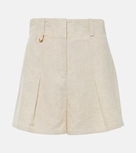 Шорты Le Short Bari с завышенной талией Jacquemus, Light Beige