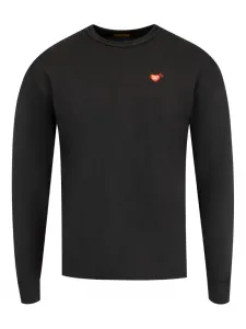 Лонгслив с графическим принтом Human Made, черный