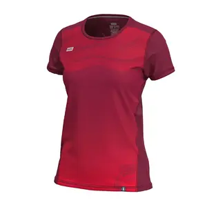 Футболка с коротким рукавом спортивная 42k Running Pangea, красный