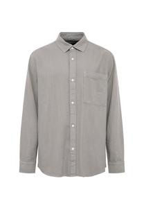 Рубашка на пуговицах классического кроя Mavi, серый