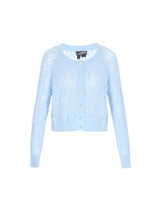 DreiMaster Женский кардиган светло-голубого цвета