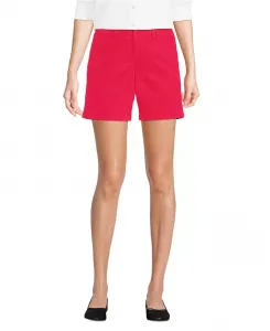 Женские классические шорты-чинос 7" Lands' End, розовый