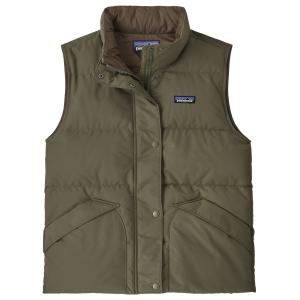 Женский жилет для даундрифта - пуховый жилет Patagonia, зеленый