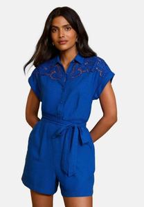 Комбинезон Love & Roses REGULAR FIT-CUTWORK DETAIL BELTED, Blue