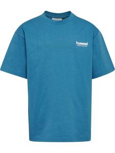 Футболка Свободная футболка S/S Headball синего цвета Hummel