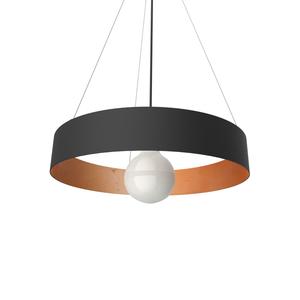 Подвесной светильник Lumicom, 40x40x6 см, медный