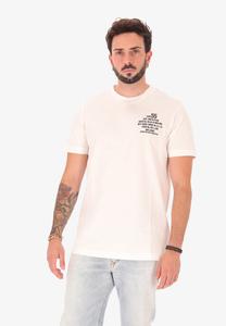 Футболка Diesel Print T-shirt, Bianco/Off-White