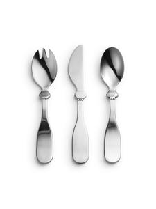 Детский набор столовых приборов из серебра Elodie Details