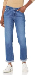 Paige Women's High Rise Brigitte Raw Hem Cuf