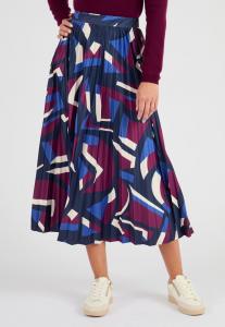 Юбка Damart SOLEIL , Bordeaux Graphic/Red