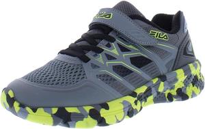 Кроссовки для мальчиков Fila Wanderun Strap Mashup, желтый/серый