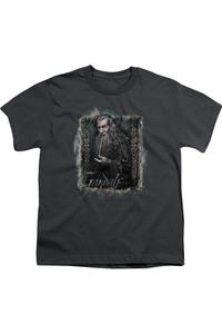 Футболка с коротким рукавом для детей "The Hobbit Gandalf" Gildan, Charcoal