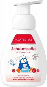 Пенное мыло клубника 250 мл PAEDIPROTECT