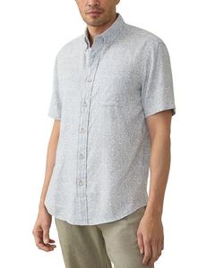 Короткий рукав Breeze Shirt Faherty, синий
