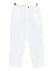 Брюки на эластичном поясе Michael Coal, белый