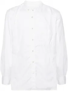Однотонная рубашка Yohji Yamamoto, белый