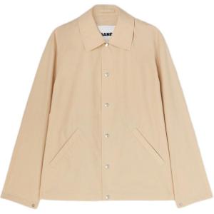 JIL SANDER Куртка с принтом логотипа, Sand