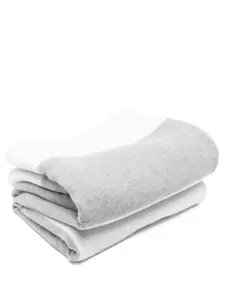 Двухцветный плед (140 см x 190 см) Eleventy, нейтральный