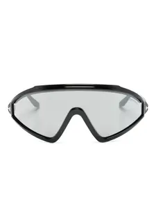 Солнцезащитные очки-маска Lorna TOM FORD Eyewear, черный