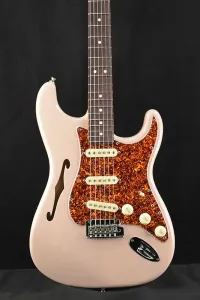 Fender American Professional II Stratocaster Thinline прозрачная розовая накладка из палисандрового дерева