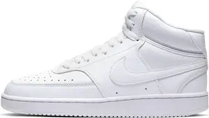 Кроссовки Nike Sportswear "Wmns Court Vision Mid", дизайн по стопам Air Force 1, белый