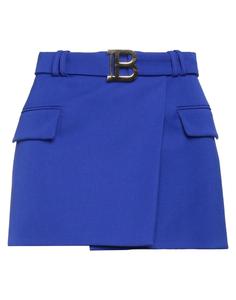 Мини-юбка Balmain, ярко-синий