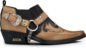 Мужские кожаные ковбойские танцевальные туфли с металлической пряжкой, крокодиловый узор, кубинский каблук, байкерские шипы, панк, винглпикеры, стиль вестерн Infinity Leather, черный