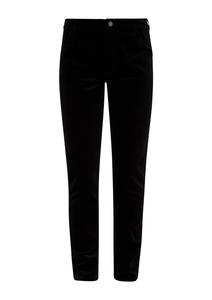 s.Oliver Узкие брюки в черном цвете