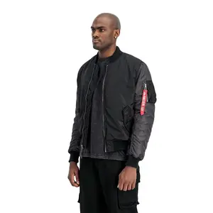 Куртка Alpha Industries MA-1 Camo, черный