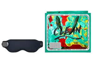 Массажная маска для глаз PPM3101E с термотерапией для сна, портативное устройство для защиты глаз в путешествиях PHILIPS