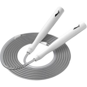 LINING Профессиональная гоночная скакалка для детей pvc steel 2,8m white