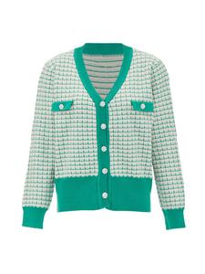 Женский кардиган в цвете Off-White Green faina