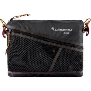 Klattermusen Переработанный нейлоновый поясной рюкзак через плечо среднего размера унисекс воронья чернь, Raven Black