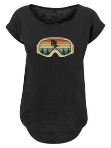 Рубашка F4NT4STIC Retro Ski Goggles Winter Sports, черный