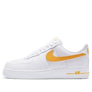 Кроссовки air force 1 low '07 'university gold' Nike, белый
