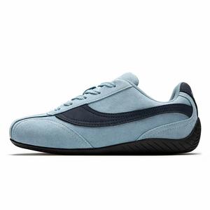 Непромокаемые нескользящие амортизирующие износостойкие легкие дышащие лоу-топ скейтборд обувь women's Deesha, синий