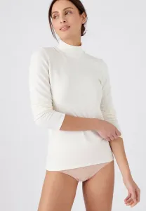 Термолактиловая майка fine col montant Damart, Off-White