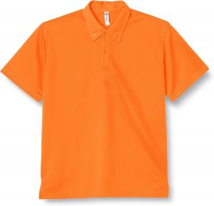 Мужская рубашка-поло Glimmer Dry Button Down (без карманов), оранжевый