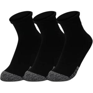 Носки Unisex 3 Pack Black Under Armour, 1 комплект 3 пары (Черный)