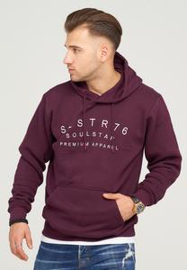 Толстовка SOULSTAR Hoodie NIZZA, бордовый