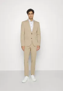 Костюм из тонкой саржи с эластичным плетением Lindbergh, Sand