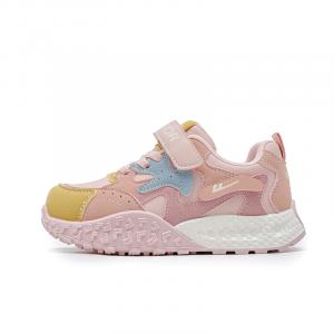 WARRIOR Устойчивые к истиранию нескользящие повседневные кроссовки с амортизацией Pink Kids'