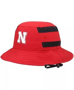 Мужская панама Scarlet Nebraska Huskers 2021 Sideline AEROREADY Adidas