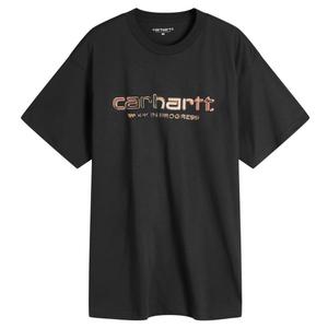 Футболка с надписью Solar Chrome Carhartt Wip, черный